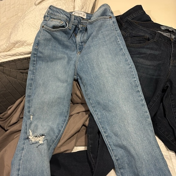 Jeans 👖 sizes 24-26 ~5 Size!! American Eagle, Aeropostale, Paige,good American - Picture 8 of 17
